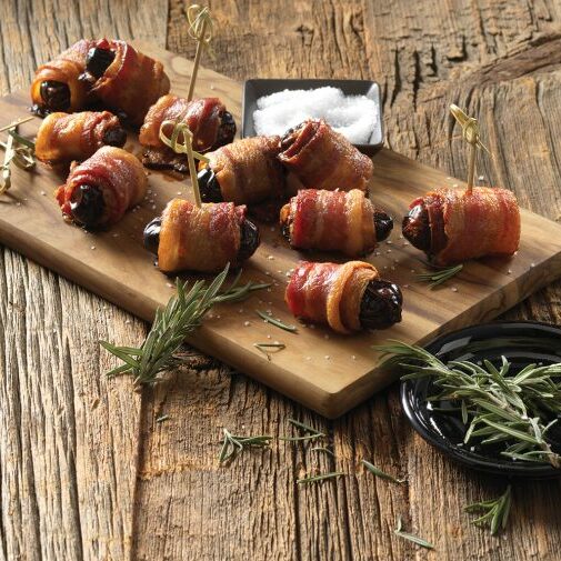 Bacon Wrapped Dates