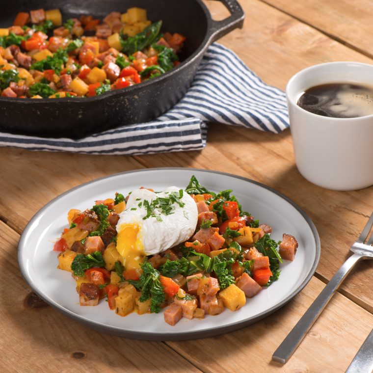 Breakfast Hash with Ham Potato and Kale Los Res 760x760 1