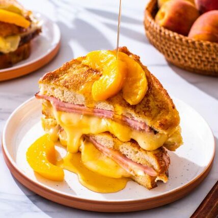PEACH AND HAM STUFFED FRENCH TOAST 048 760x428 1 e1750335783487