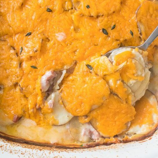 Scalloped Potatoes with Ham