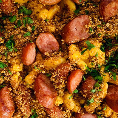 Hot Dog Mac N’ Cheese