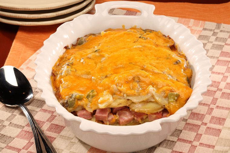 Scalloped Potatoes and Ham –