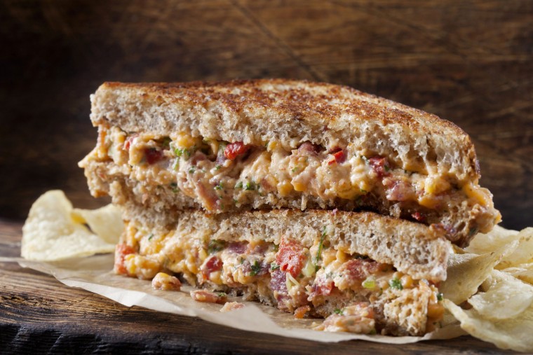 Bacon & Pimiento Grilled Cheese