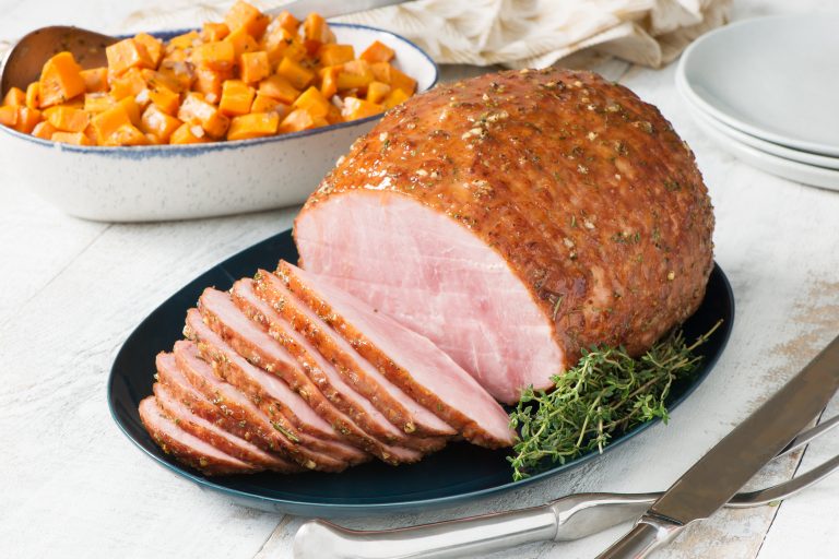 Sweet Potato Casserole & Easter Ham
